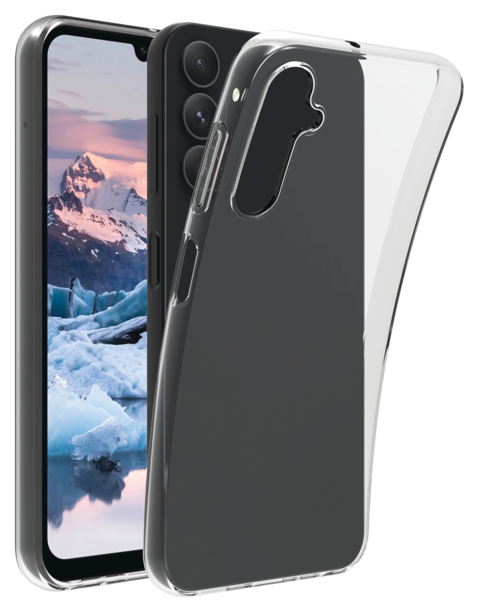 Greenland Cover für Samsung Galaxy A25 5G  (Transparent) 