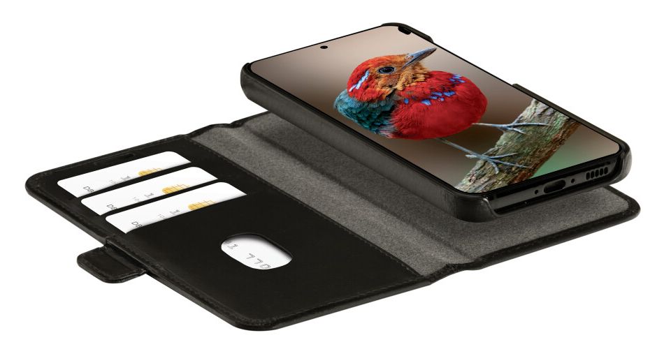 Lynge Geldbörsenhülle für Samsung Galaxy S24  (Schwarz) 