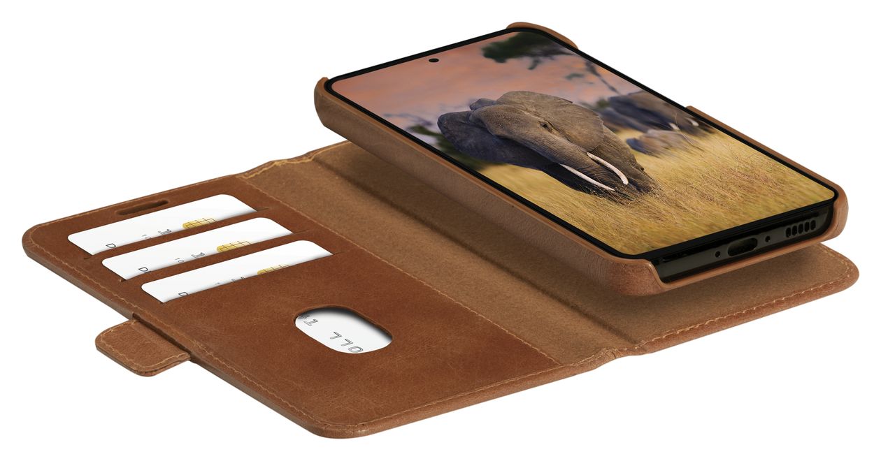 Lynge Folio für Samsung Galaxy A55 5G  (Beige) 