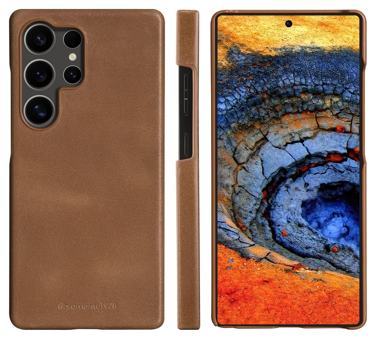 Lynge Flip case für Samsung Galaxy S25 Ultra  (Beige) 