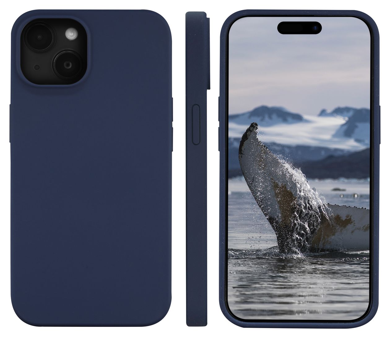 Monaco MS Cover für Apple iPhone 17e/16e/15/14/13  (Blau) 