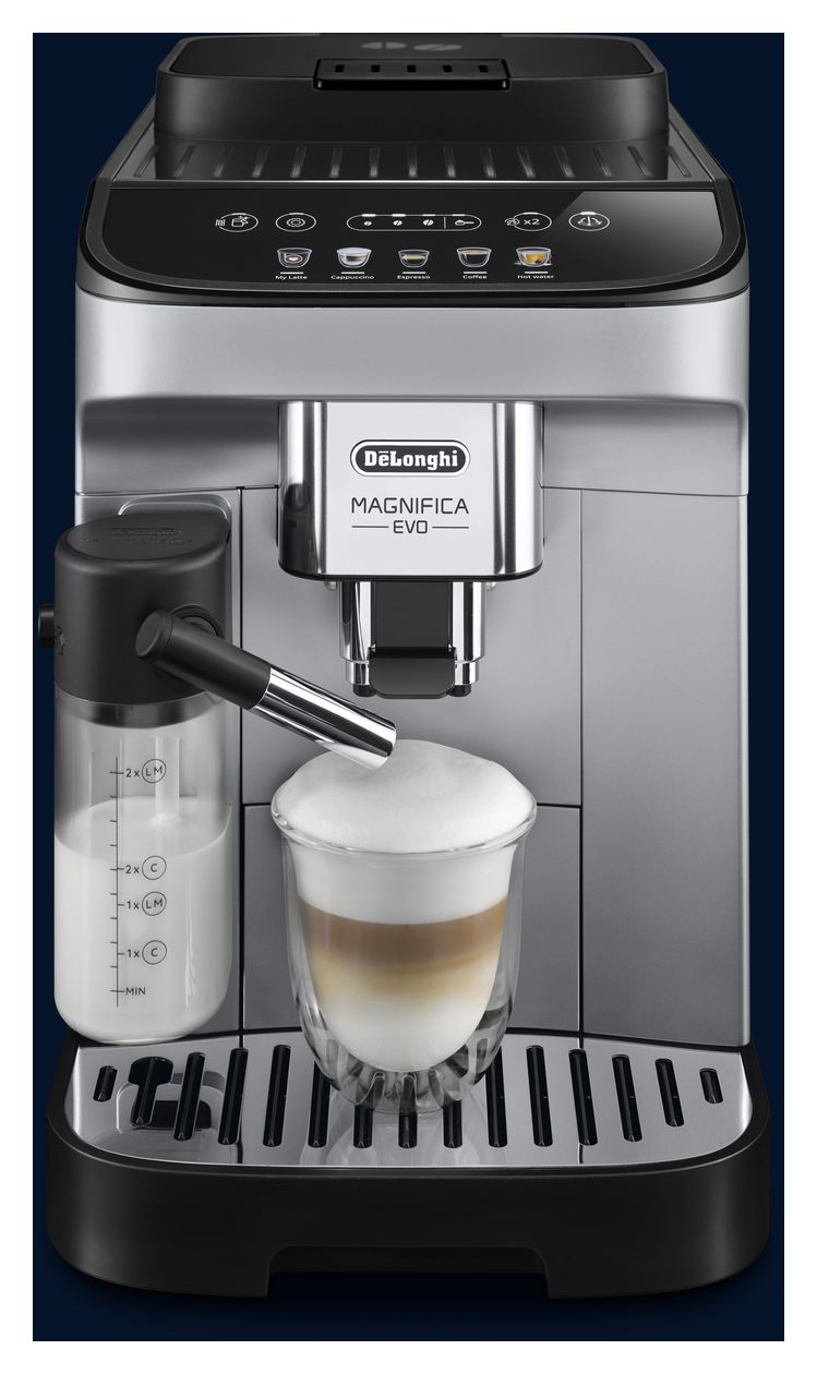 DeLonghi Magnifica Evo ECAM290.61.SB Kaffeevollautomat 1,8 L (Silber ...