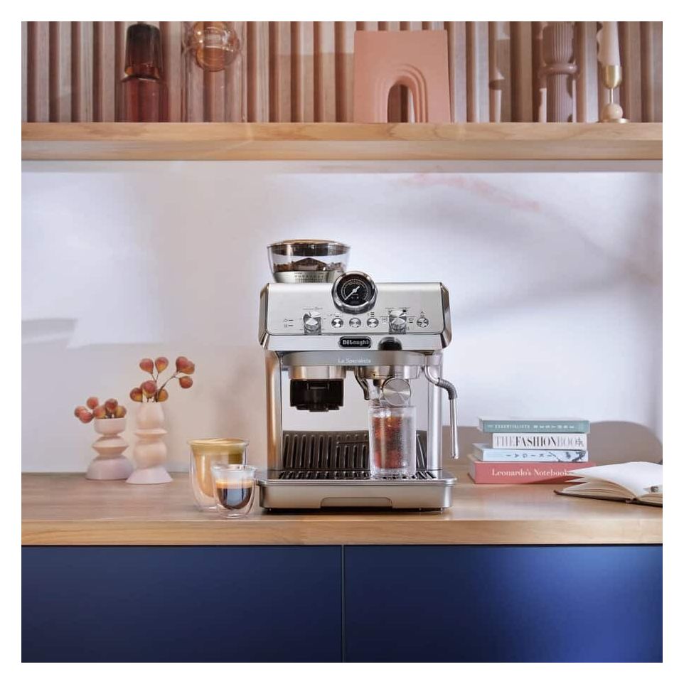 EC9255.M La Specialista Arte Evo Siebträger Kaffeemaschine 15 bar 1400 W  (Stahl) 