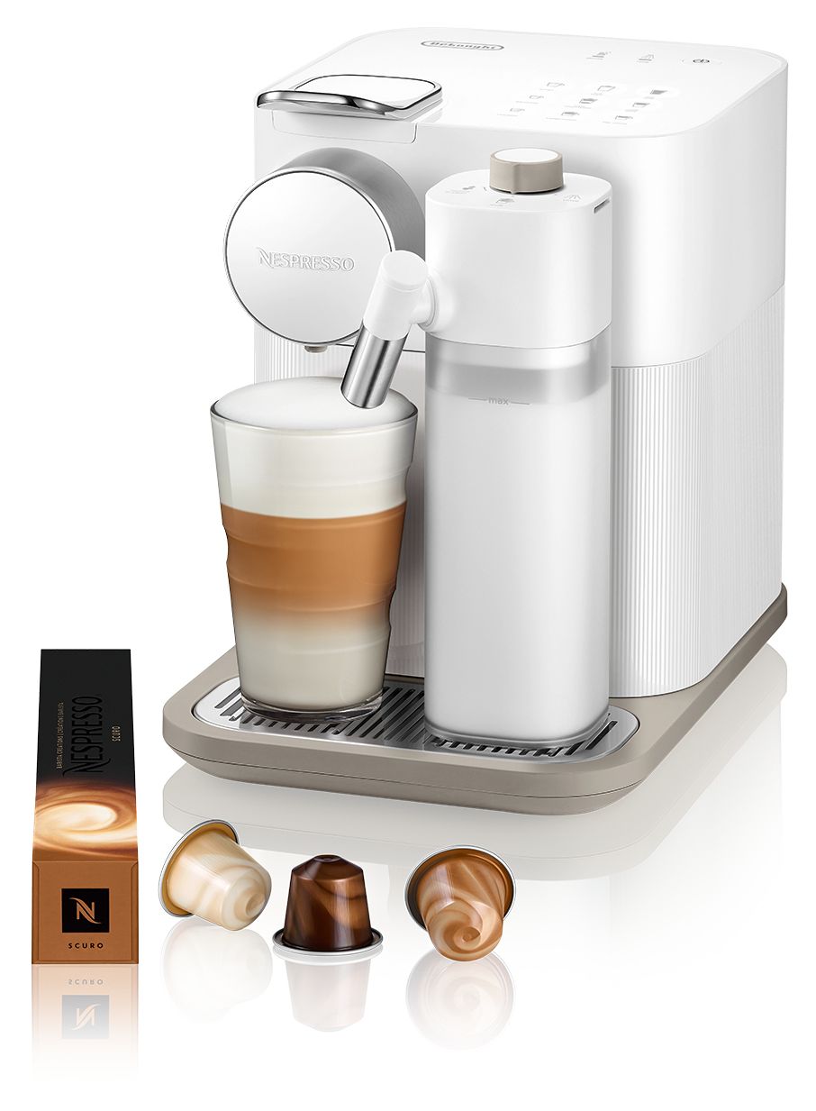 EN640.W Gran Lattissima Nespresso Kapselmaschine 19 bar 1,0 l  (Weiß) 