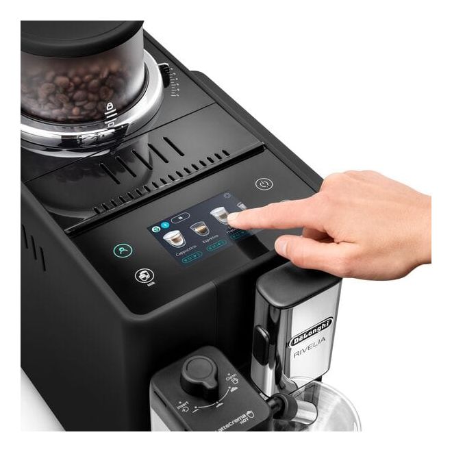 Rivelia EXAM440.55.B Kaffeevollautomat 19 bar 1,4 l  (Schwarz) 