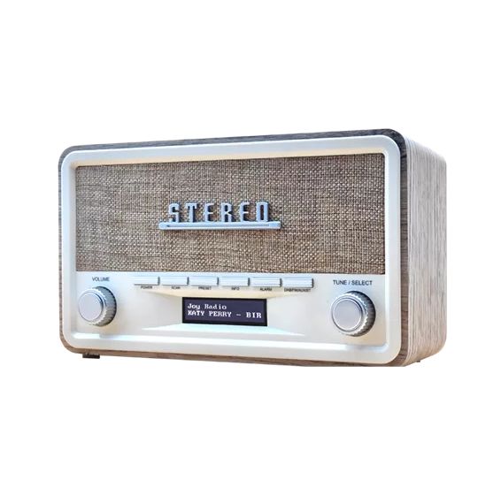 DAB-18 Radio  (Braun, Weiß) 