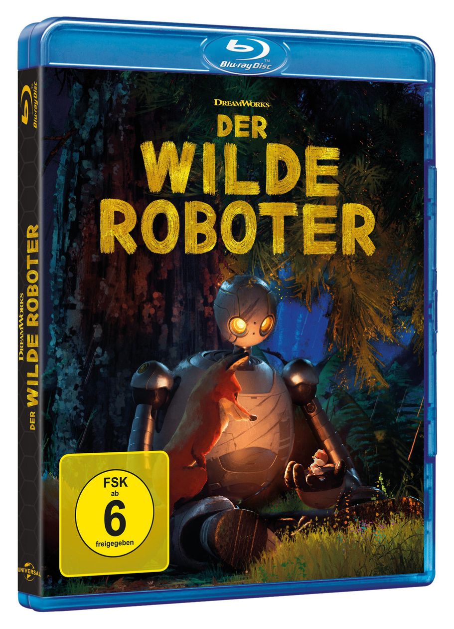 Der wilde Roboter (Blu-Ray) 