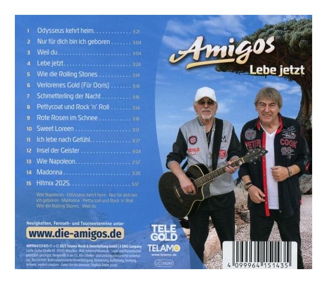 Die Amigos - Lebe jetzt 