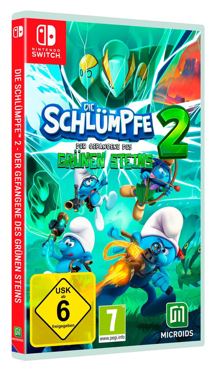 Die Schlümpfe 2: Der Gefangene des grünen Steins (Nintendo Switch) 