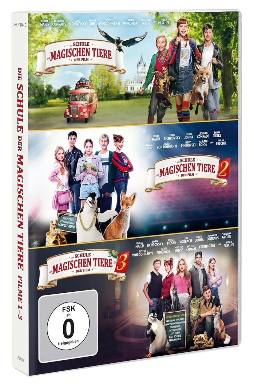 Die Schule der magischen Tiere 1-3 (DVD) 
