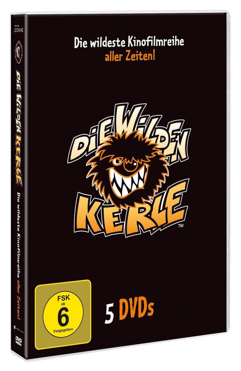 Die Wilden Kerle 1-5 Sammelbox (DVD) 