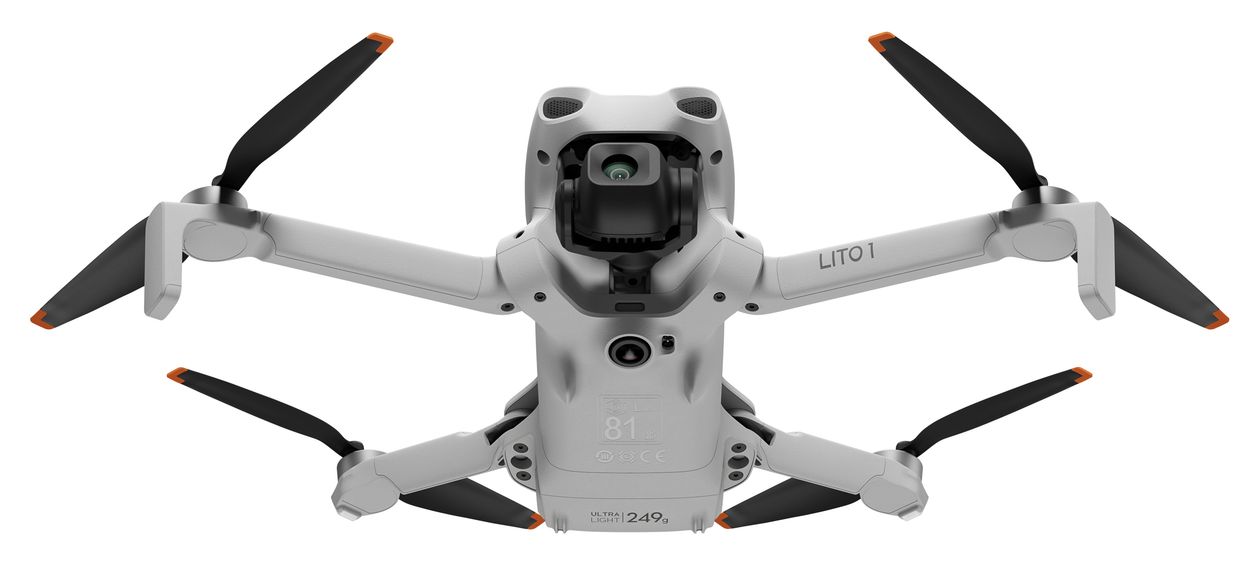 Lito 1 Quadrocopter Multicopter/Drohne Flugzeit: 36 min  (Grau) 