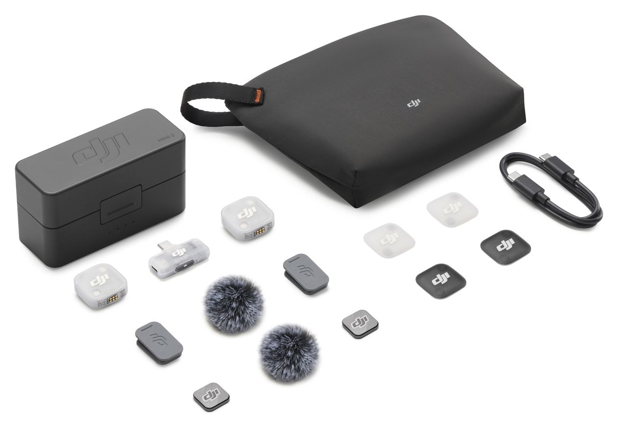 Mic Mini 2 (2 Sender + 1 Handy-Empfänger + Ladeschale) 
