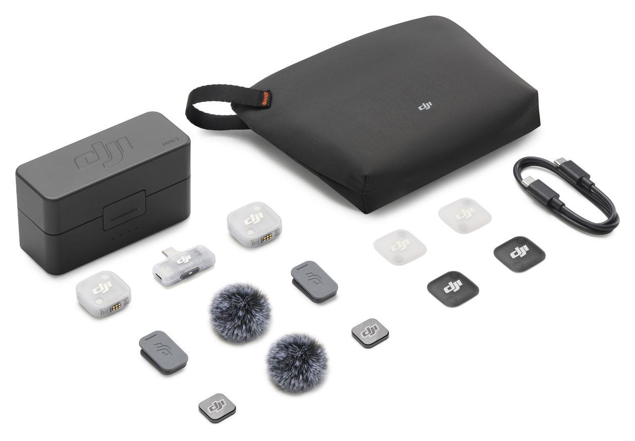 Mic Mini 2 (2 TX + 1 RX + Charging Case) 