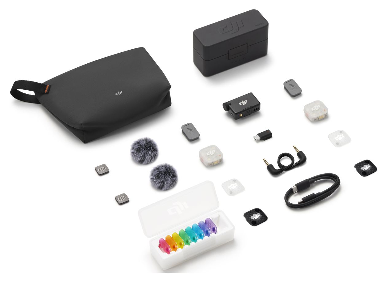 Mic Mini 2S (2 TX + 1 RX + Charging Case) 