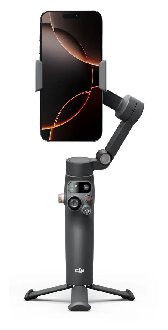 Osmo Mobile 8 Stativ Gimbal für Smartphone faltbar Bluetooth  (Schwarz) 