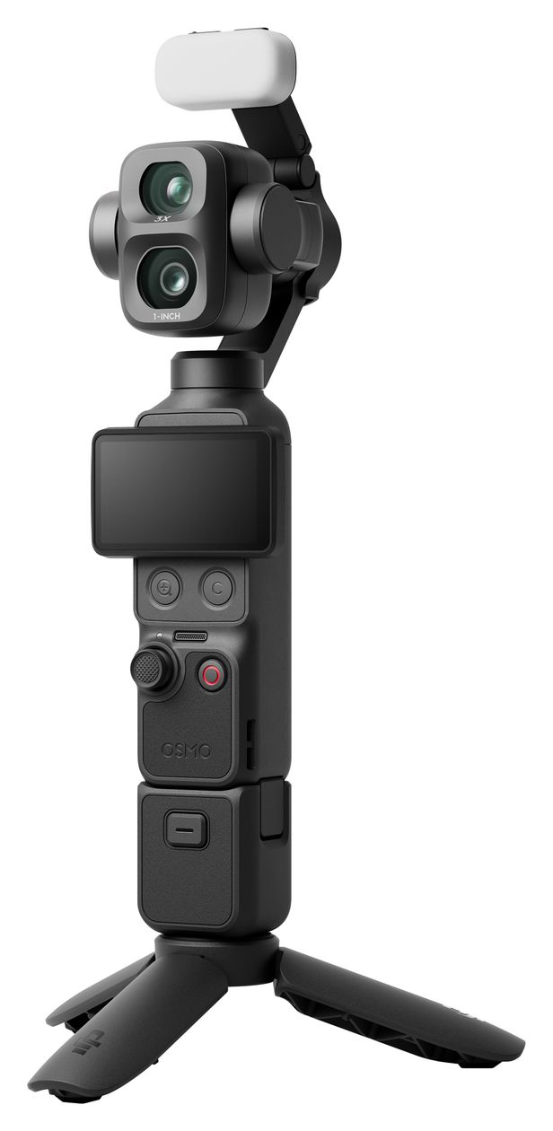 Osmo Pocket 4P Vlog Combo 7680 x 4320 Pixel Aktion Kamera  (Schwarz) 