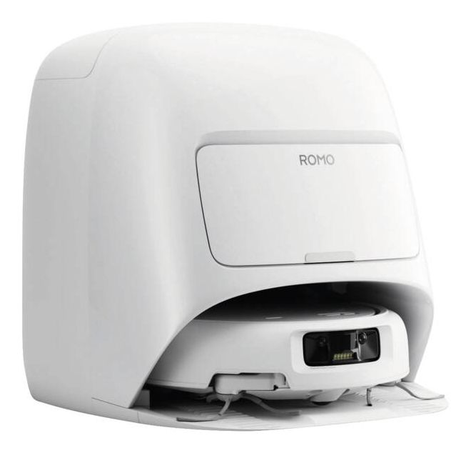 Romo S Saugroboter nass/trocken 180 min Akku 25000 Pascal Leistung  (Weiß) 