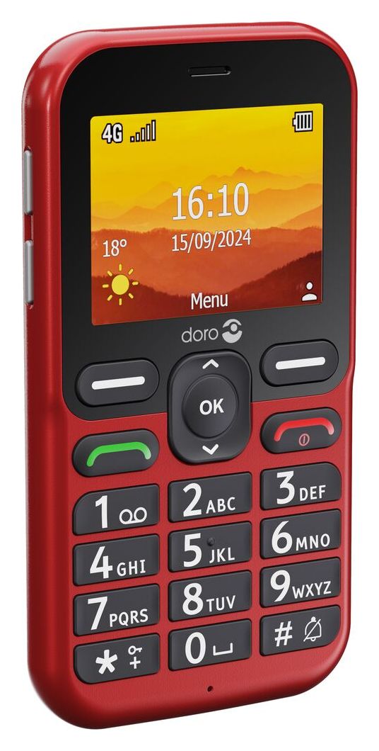 Leva L10 4G Smartphone 6,1 cm (2.4 Zoll 2 MP Single SIM  (Rot) 