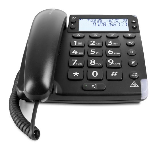 Magna 4000 Analoges Telefon  (Schwarz) 