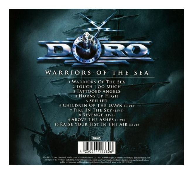 Doro - Warriors Of The Sea (Digipak) 