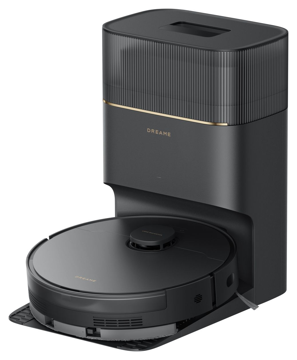 D20 Pro Plus Saugroboter nass/trocken 230 min Akku 13000 Pascal Leistung  (Schwarz) 