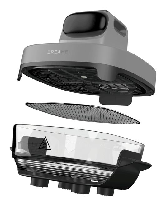 Tasti Heißluftfritteuse 1500 W (Schwarz, Transparent, Weiß) 