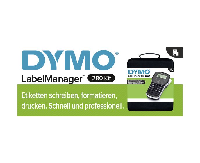 LabelManager 280 QWERTZ Kitcase 