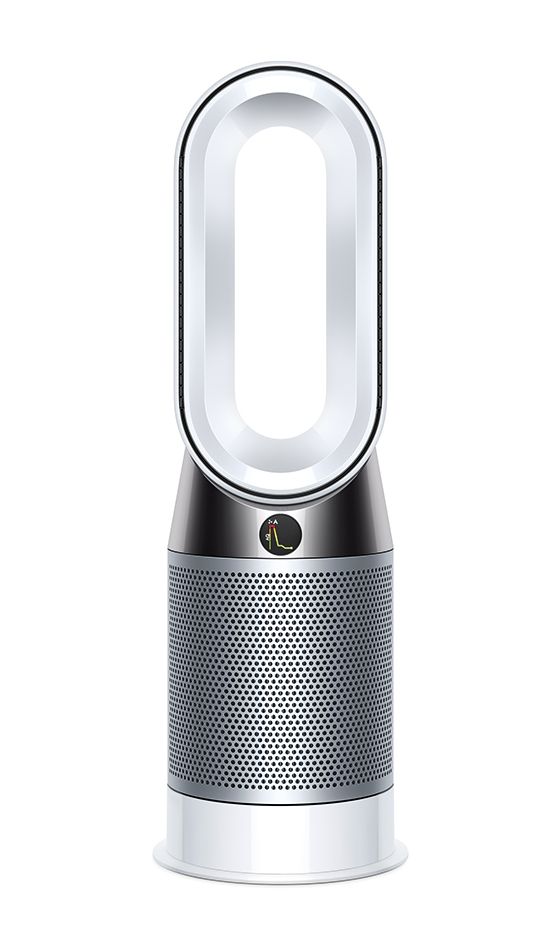 HP04 Pure Hot + Cool Turm-Luftreiniger  (Silber, Weiß) 