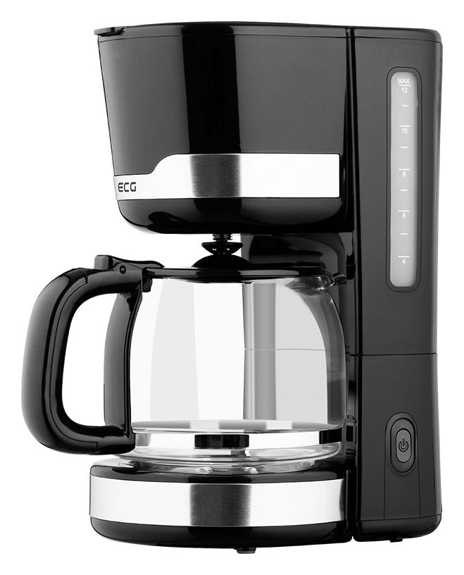 KP2115 12 Tassen Filterkaffeemaschine 1,5 l  (Schwarz, Edelstahl) 