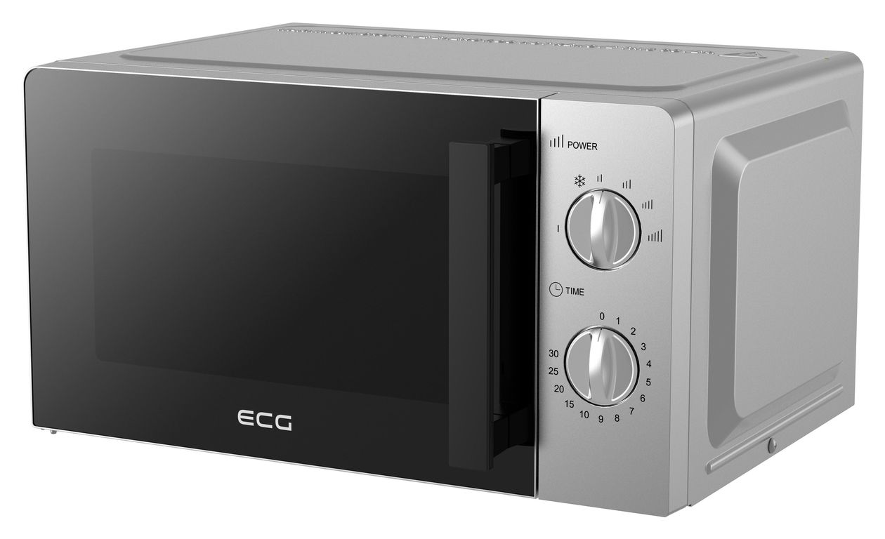 MTM2076IS Freistehende Mikrowelle 700 W Größe: klein 6 Stufen  (Silber) 