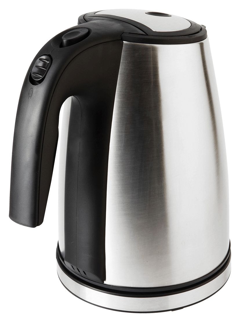 RK1740 1,7 l Wasserkocher 2000 W  (Schwarz, Edelstahl) 