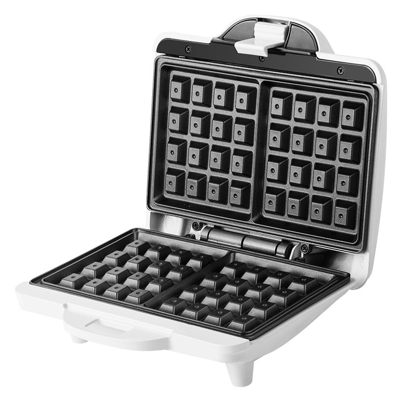 S1370 Waffeleisen quadratisch für 2 Waffel(n) 700 W 