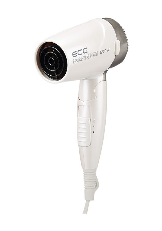 VV1200 Travel S Haartrockner 1200 W  (Silber, Weiß) 