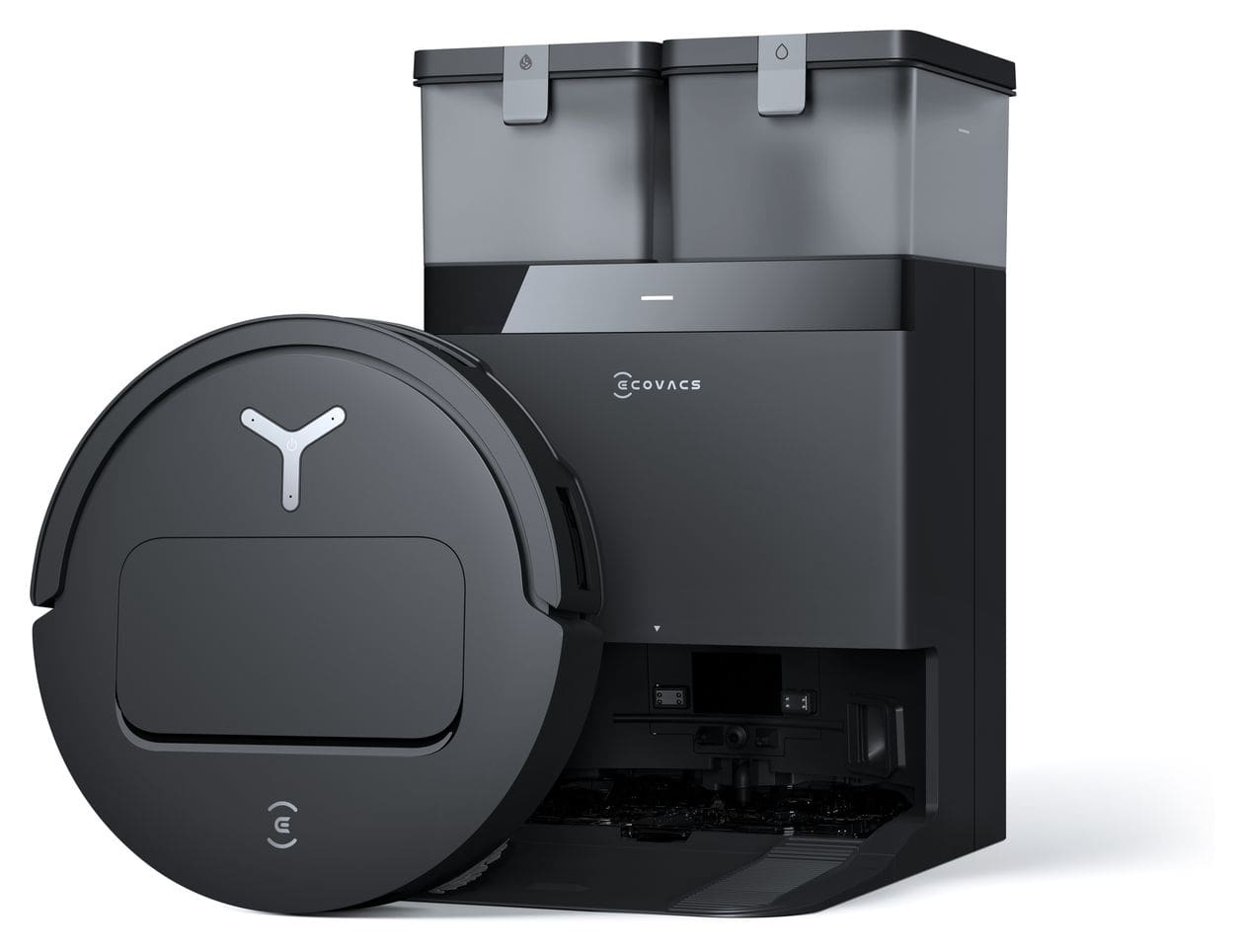 Deebot T50 Omni Gen 2 Saugroboter nass/trocken 175 min Akku 21000 Pascal Leistung  (Schwarz) 