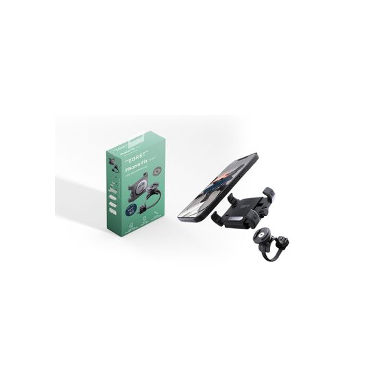Phone Fix Lenkerhalter für Smartphone Schwarz 