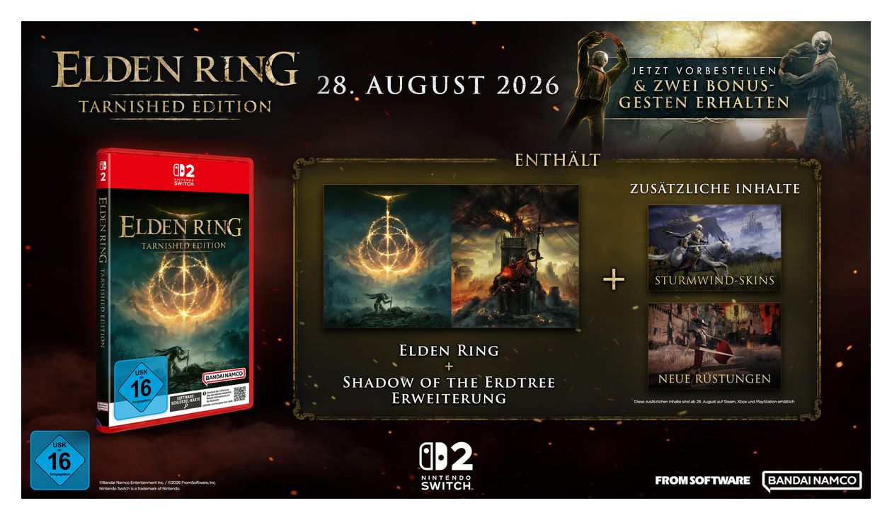 Elden Ring Tarnished Edition (Nintendo Switch 2) 