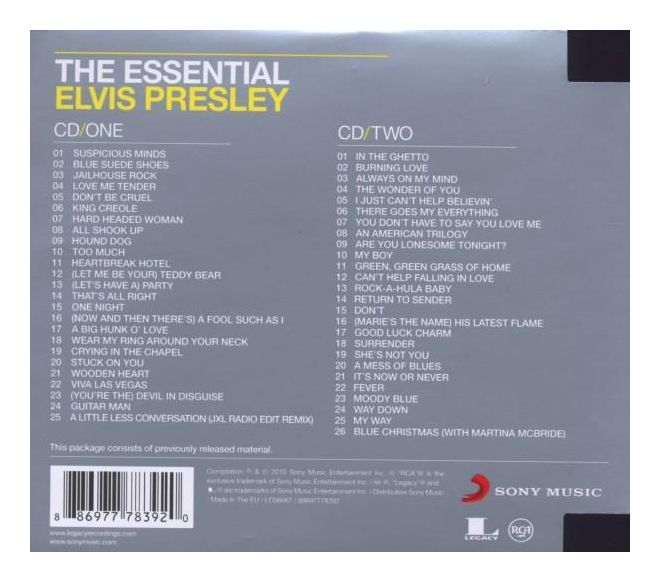 Elvis Presley - The Essential Elvis Presley 