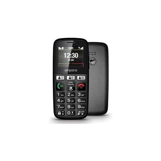 Happy 2G Smartphone 4,6 cm (1.81")  (Schwarz) 