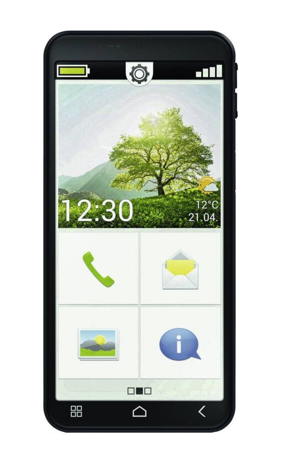 Smart.Me7 128 GB 4G Smartphone 13,8 cm (5.45 Zoll) Android 13 MP Dreifach Kamera Single SIM WiFi 5  (Schwarz) 