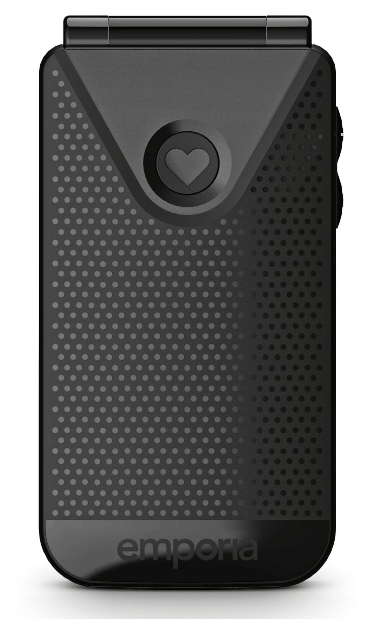 TALK glam 2G Smartphone 6,1 cm (2.4 Zoll 0,3 MP Single SIM  (Schwarz) 