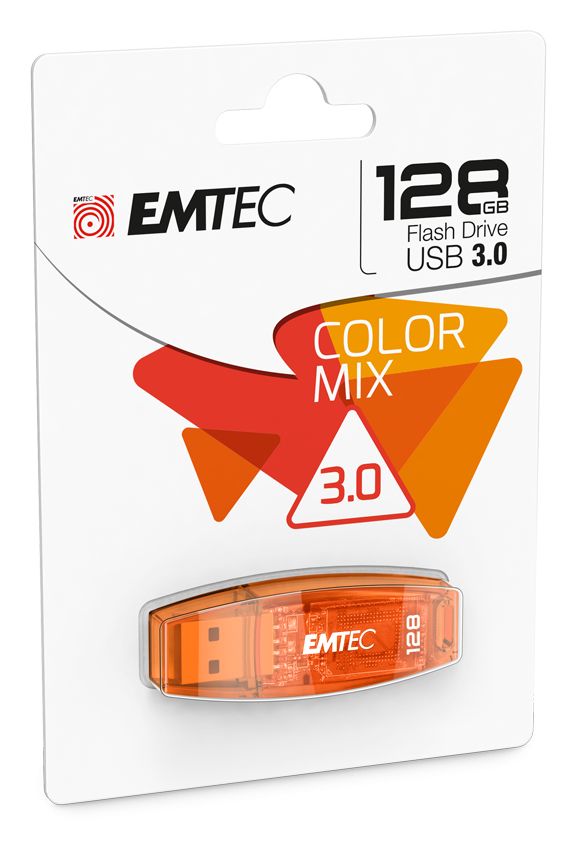 C410 USB Typ-A Stick 128 GB  (Orange) 