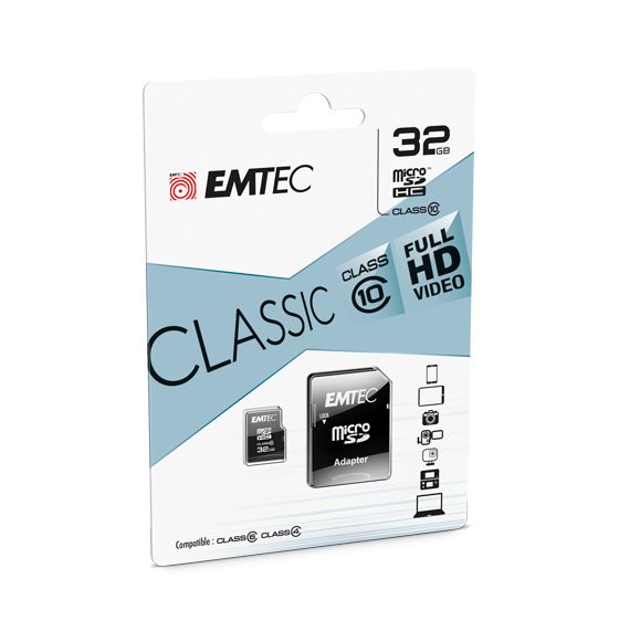 ECMSDM32GHC10CG MicroSD Speicherkarte 32 GB Klasse 10 