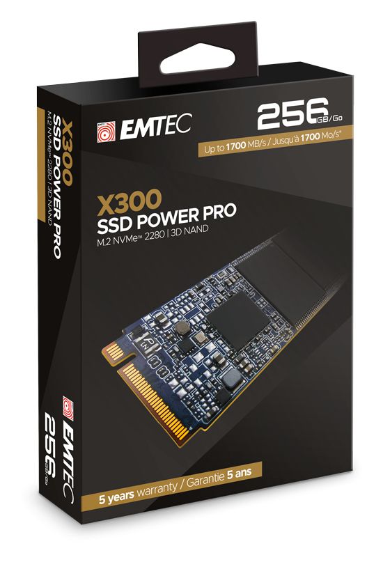 X300 Power Pro 256 GB SSD PCI Express 3.0 M.2 