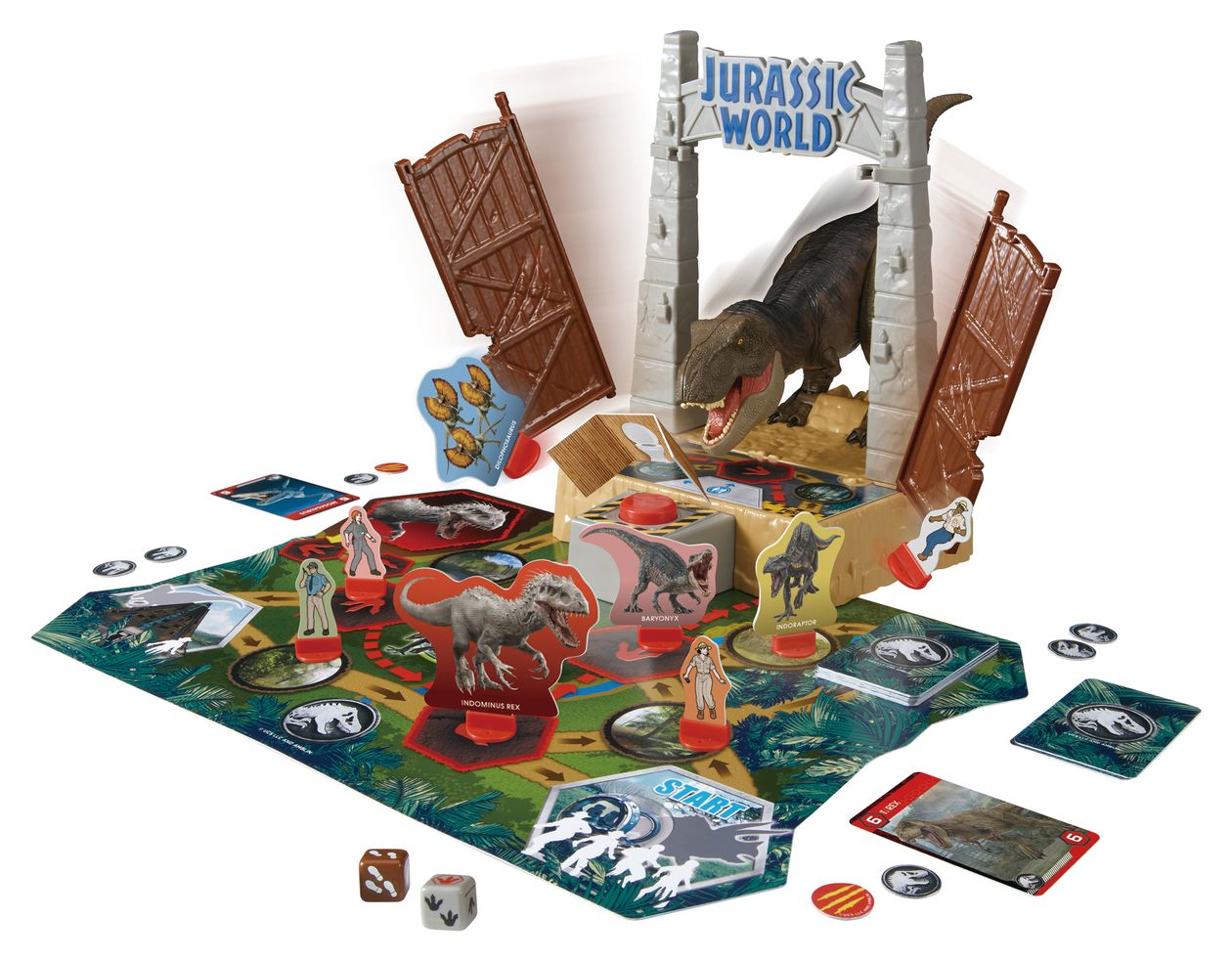 7514 Jurassic World - T-Rex Panic bis zu 4 Spielern ab 5 Jahr(e) 