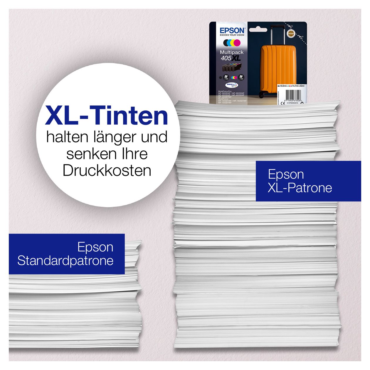 405 C13T05G44010 originale Druckerpatronen Gelb 5,4 ml 