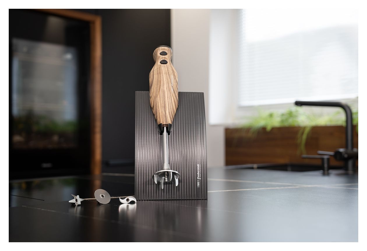 Design Edition Nussbaum Zauberstab Stabmixer 200 W  (Braun) 