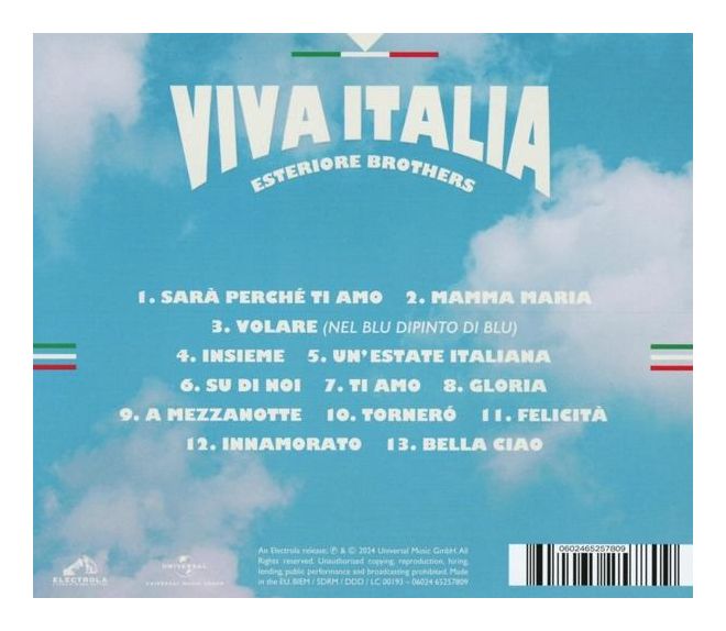 Esteriore Brothers - Viva Italia 