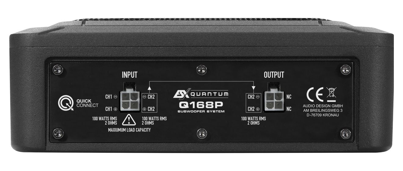 Q168P Einbaulautsprecher 