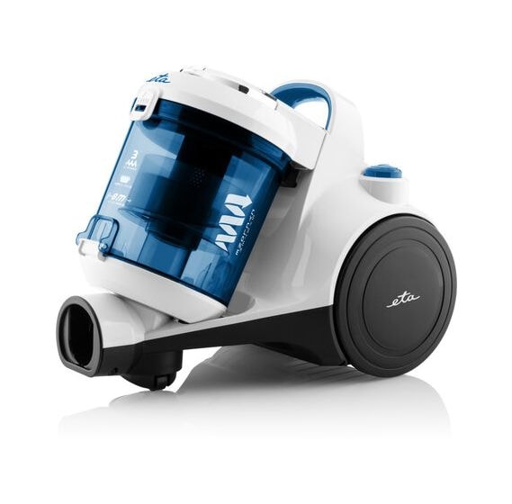 Ambito Bodenstaubsauger Beutellos 700 W HEPA (Schwarz, Blau, Weiß) 